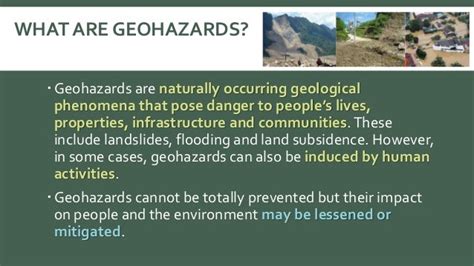 ano ang geohazard mapping|explanasyon tungkol sa geohazard mapping .